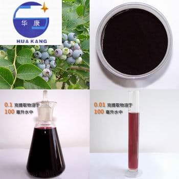 Blueberry extract, Anthocyanidins