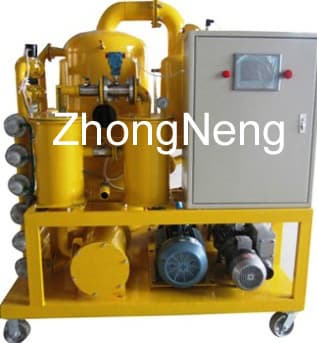 Double Stage Vacuum Transformer Oil Filter Machine/ Oil Recycling Equipment
