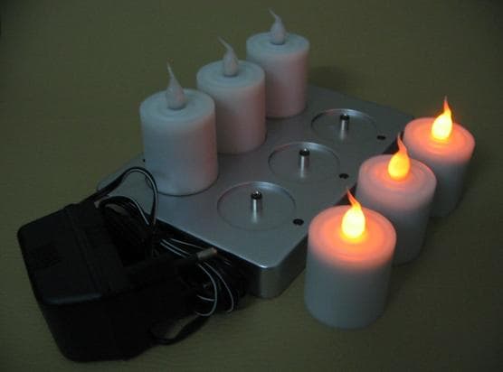 led rechargeable candle