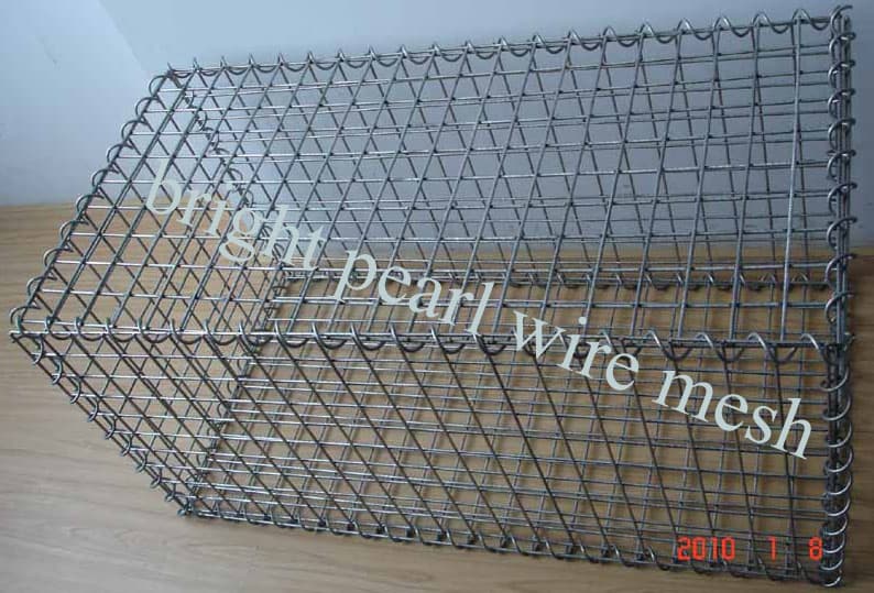 welded gabion box (gabion baskets, welded wire gabions)