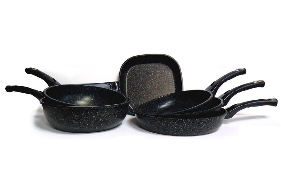 Marble coated frying pan / WOK (Dolce series)