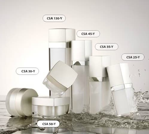 Cosmetic packaging: A series