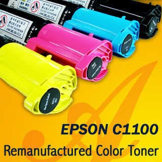 EPSON C1100/CX11 Remanufactured Color Toner Cartridges