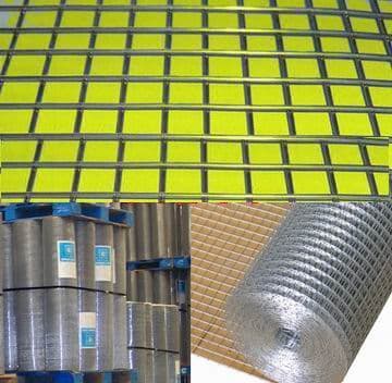 galvanized and pvc coated welded wire mesh