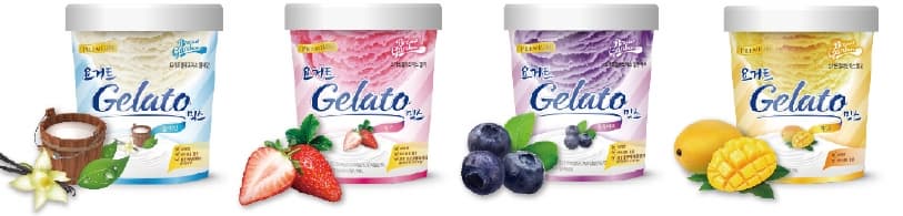 Yogurt Gelato Mix Powder(4 kinds)