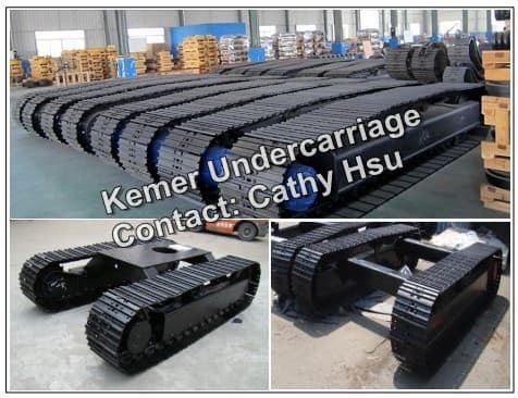 custom built 1-60 ton steel track system