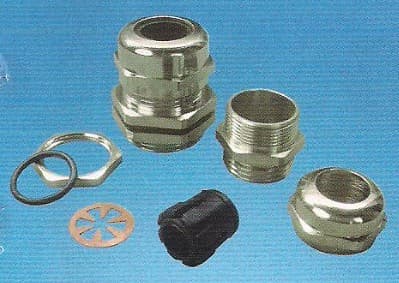 Magnetically shielded cable glands, EMC cable glands