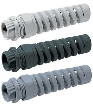 Strain relief polyamide cable glands, Strain relief nylon cable glands
