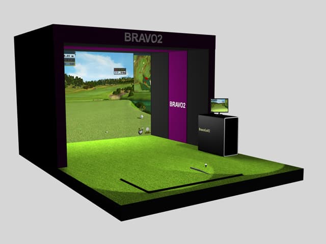 Bravo golf simulator