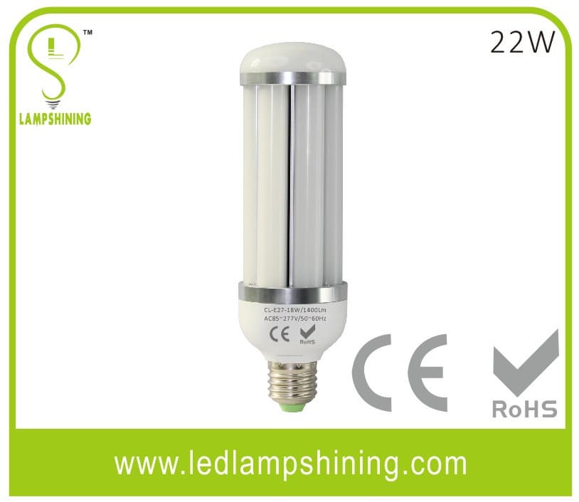 cool white E27 22W LED Corn Bulb