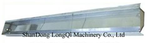 Stainless steel long trough