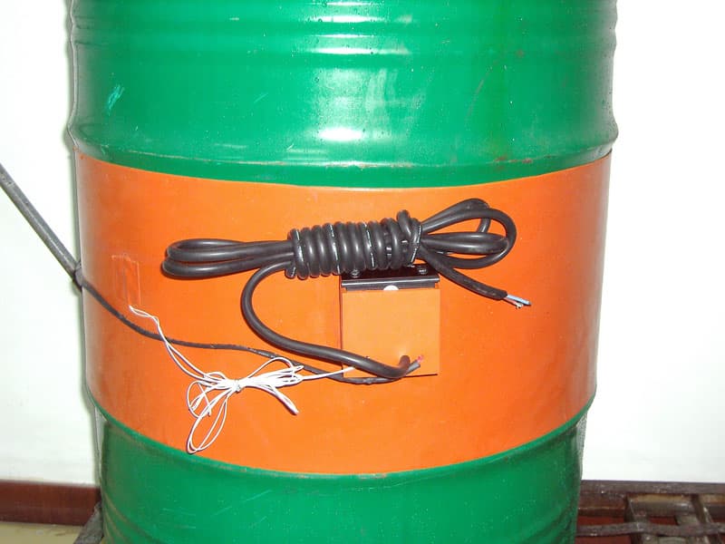 oil drum bucket barrel pail heater