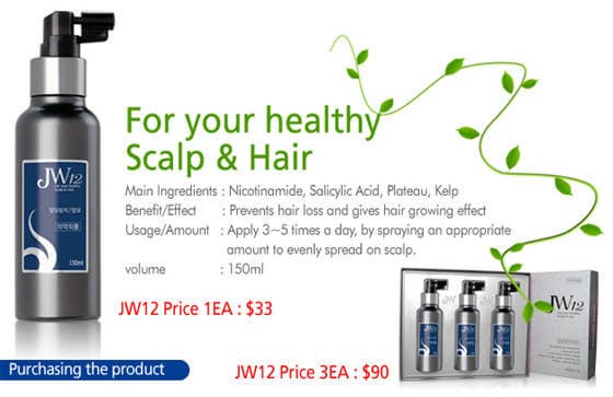 JW12 - Spray for Scalp & Hair