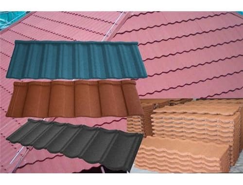 Colorful Stone Coated Steel Roof Tile