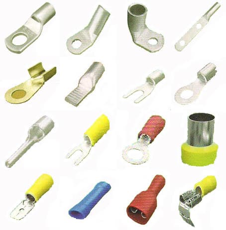Copper cable terminals, Cable lugs, Wire terminals