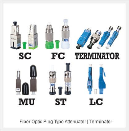 Fiber Optic Plug Type Attenuator,Terminator
