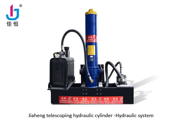 JiaHeng hydraulic system for dump truck