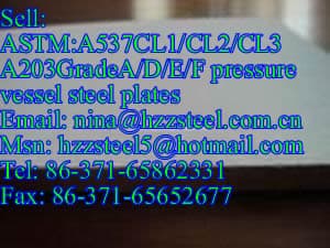 A203 grade A,A203 grade B,A203 grade D,A203 grade E,A203 grade F,pressure vessel  steel plate