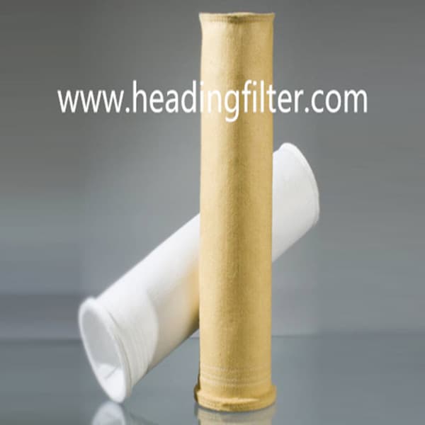 Glass fiber needle felt filter bag