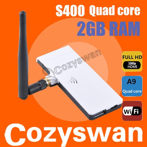 Cozyswan android quad core smart tv box S400