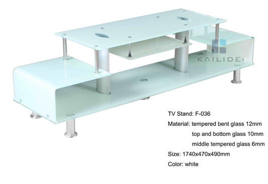 Glass Television Stand,White TV Stand Supplie