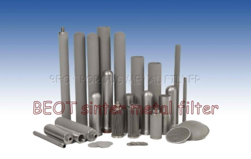 BEOT®-sintered metal powder filter