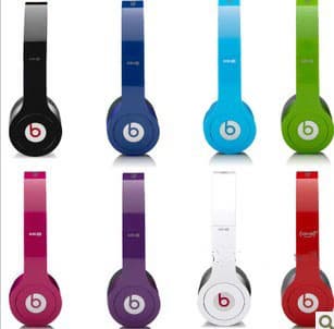 Monster Beats by dr dre SOLO HD headphones -
