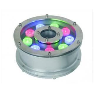 Led 12*1w fountain lights colorful underwater