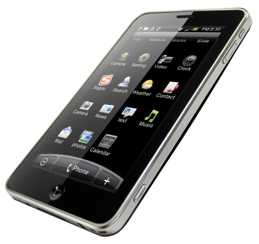 2011 Hot sale Android 2.2 samrt phones Quad-Bands GPS 5.0