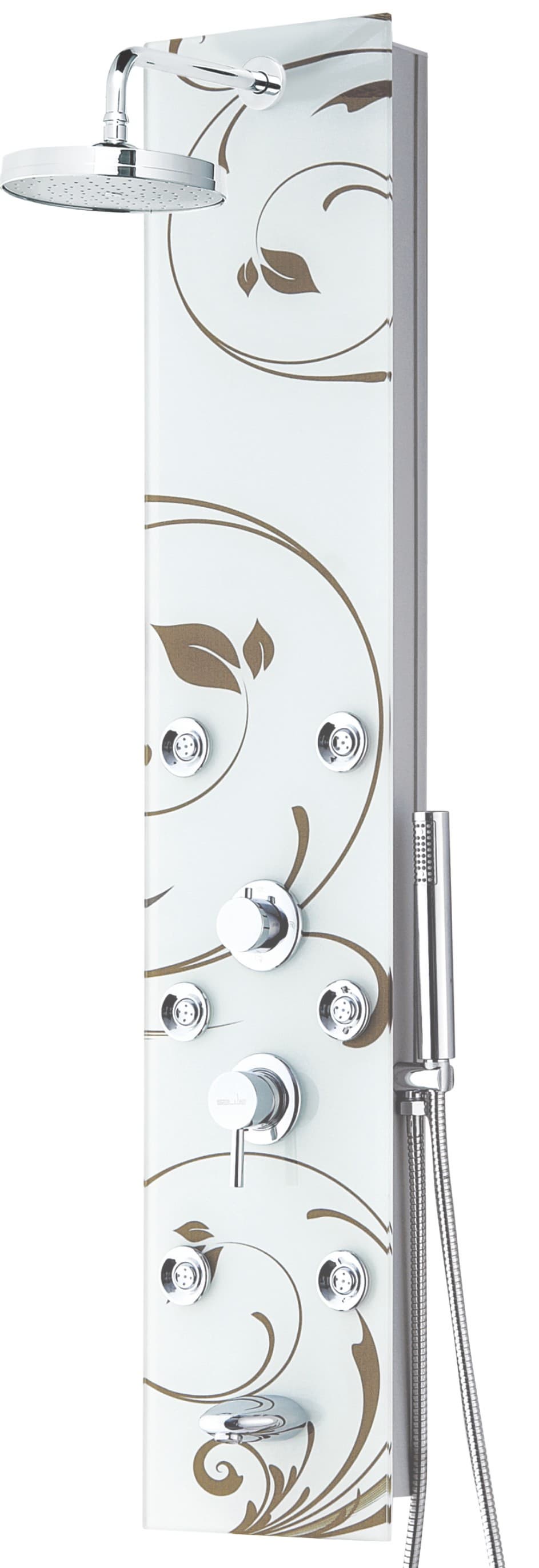 Tempered Glass Shower Panel CF-6009