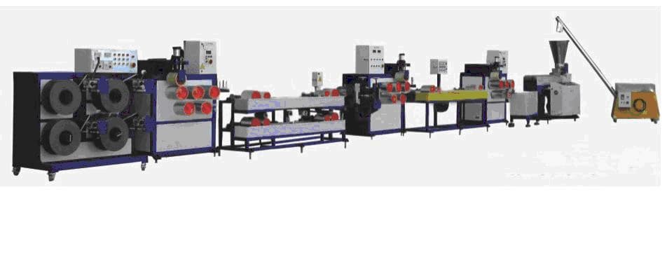 PP package strapping band extrusion machine