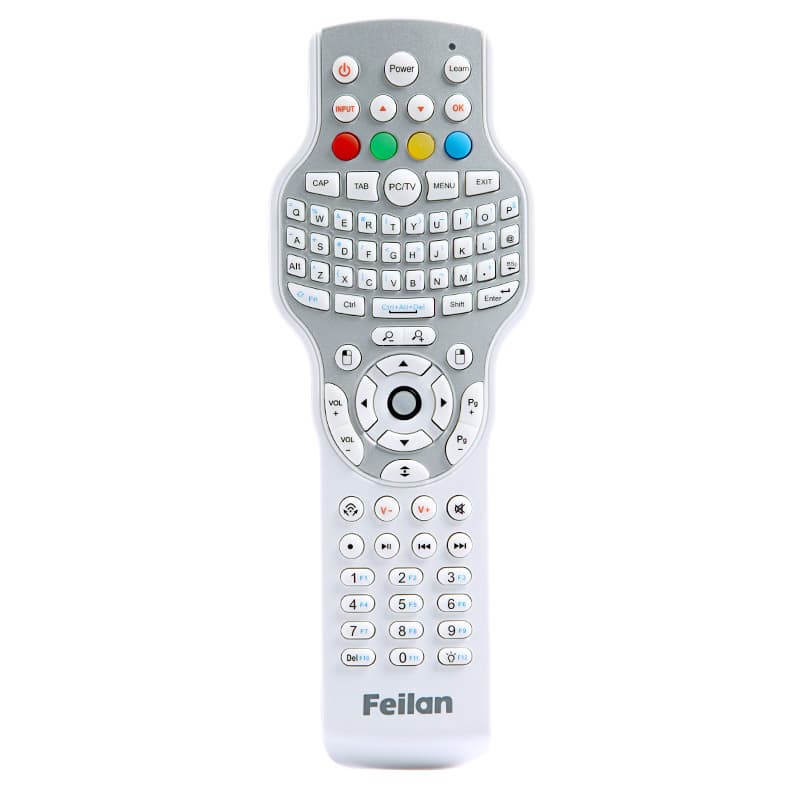 Set-Top Box Remote with 2.4G Wireless Mini Keyboard + Jogball Mouse + IR Learning (FL-102)