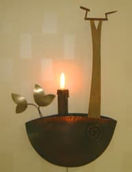 electric candle (wall lamp)