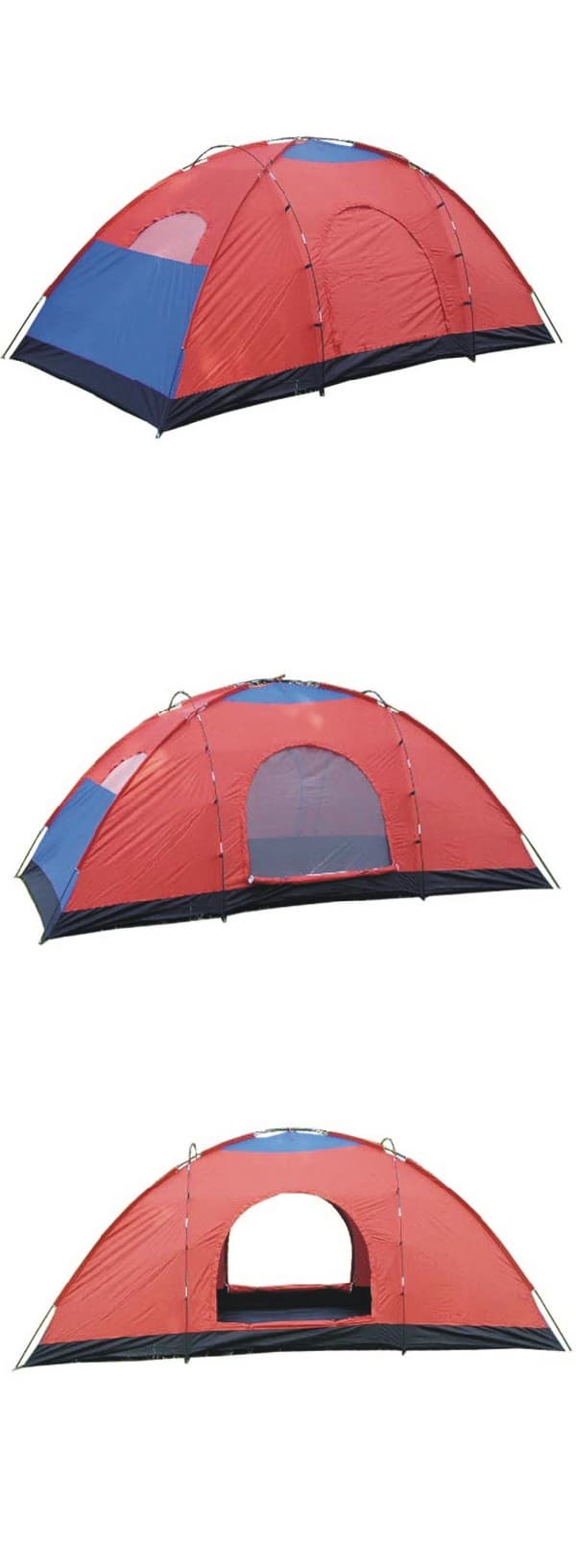 NEW 2010/11 MODEL WITH HEAT SEALED SEAMS 5 PERSONS CAMPING TENT