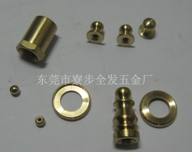 Mini CNC turning hexagonal nuts,brass button,decoration parts,can small orders