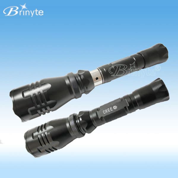 Hunting equipment best UF900D led aluminium rechargeable torch