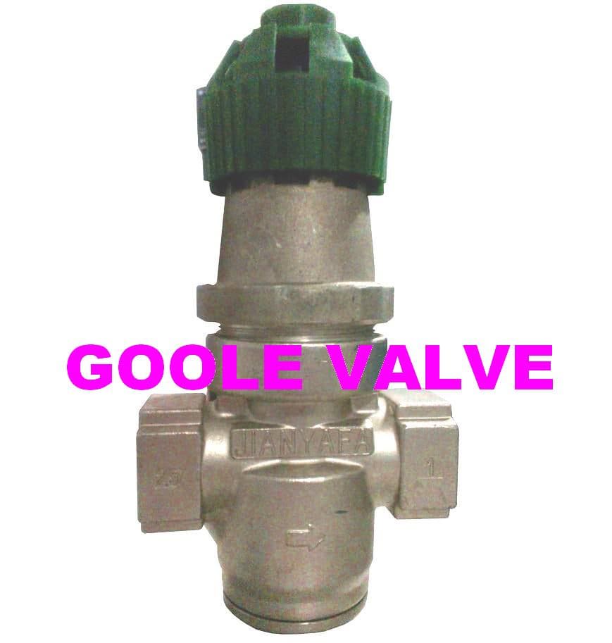 Y14H/F direct acting bellows pressure reducing valve