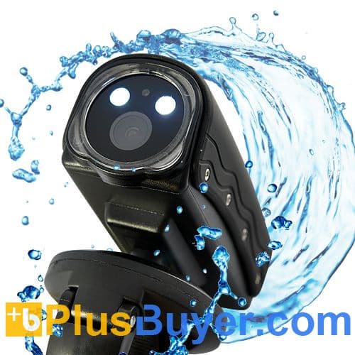 1080P Mini HD Sports Camera with HDMI Out (Waterproof, LED + Laser Light)
