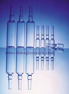 Pharmaceutical glass ampoule