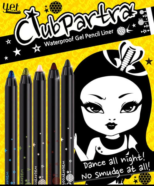 YET Clubpartra Waterproof Gel Pencil Liner