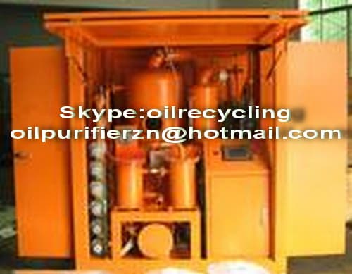 Transformer Oil Purifier,oil recycling,oil refining => Skype:oilrecycling