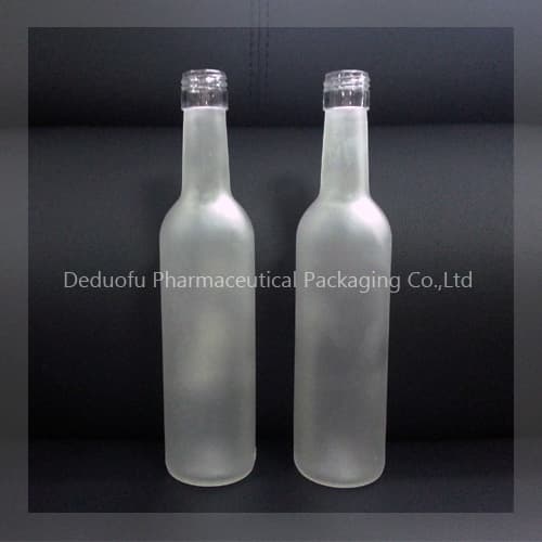 Frost Glass Beverage Bottle