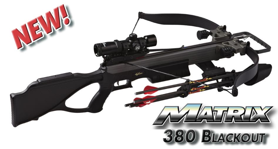 New Excalibur Matrix 380 Blackout Crossbow