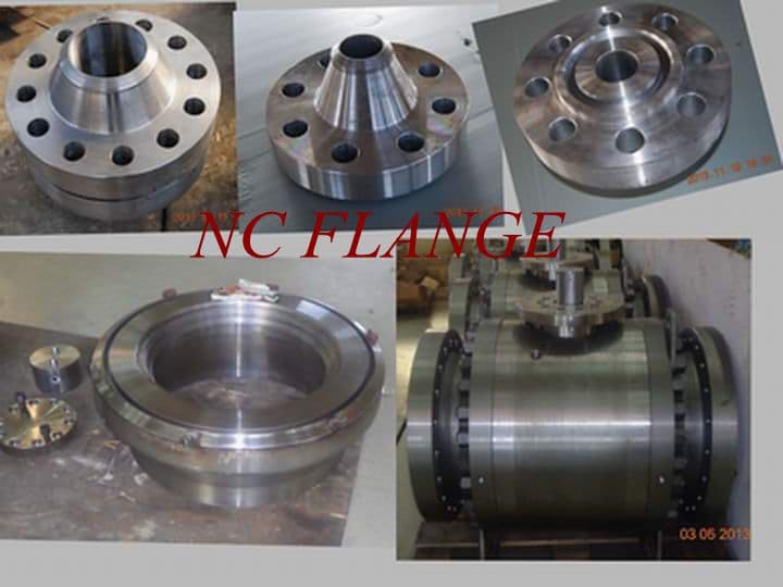 Welding neck flange