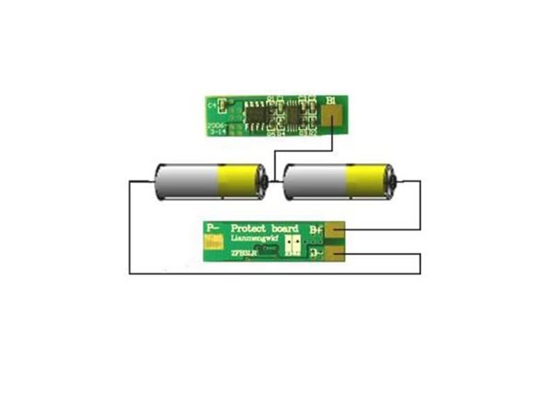 Lithium Battery Module for 2 cells Li- Battery