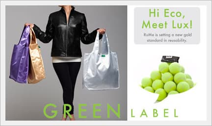 Green Label RuMe Bags