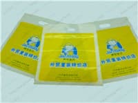 PE shopping Patch Handle plastic Bags
