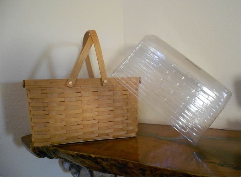 Basket Liner - Clear Plastic