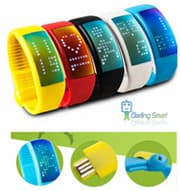 Smart wristband USB 3D pedometer