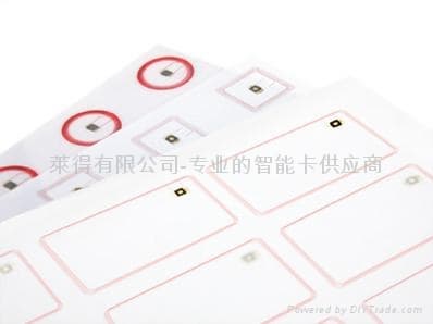 RFID Inlay Prelams 2 x 5 format